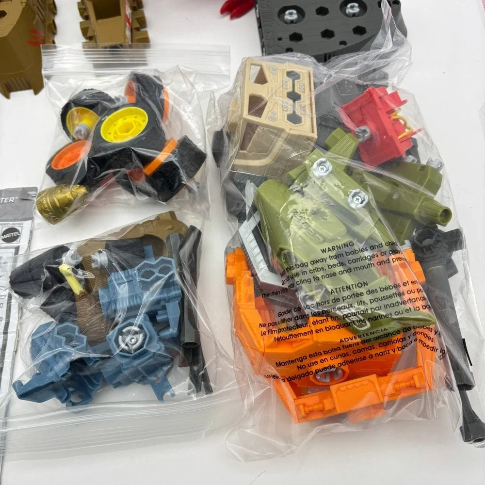 Matchbox Mega Rig System Jurassic Copter 99% COMPLETE 2010 Dinosaur Set